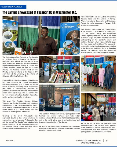 Embassy of The Gambia in Washington D.C. Newsletter-9